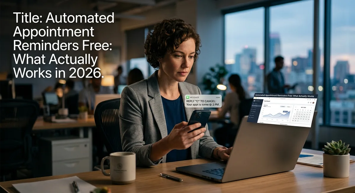 Automated Appointment Reminders Free: What Actually Works in 2026